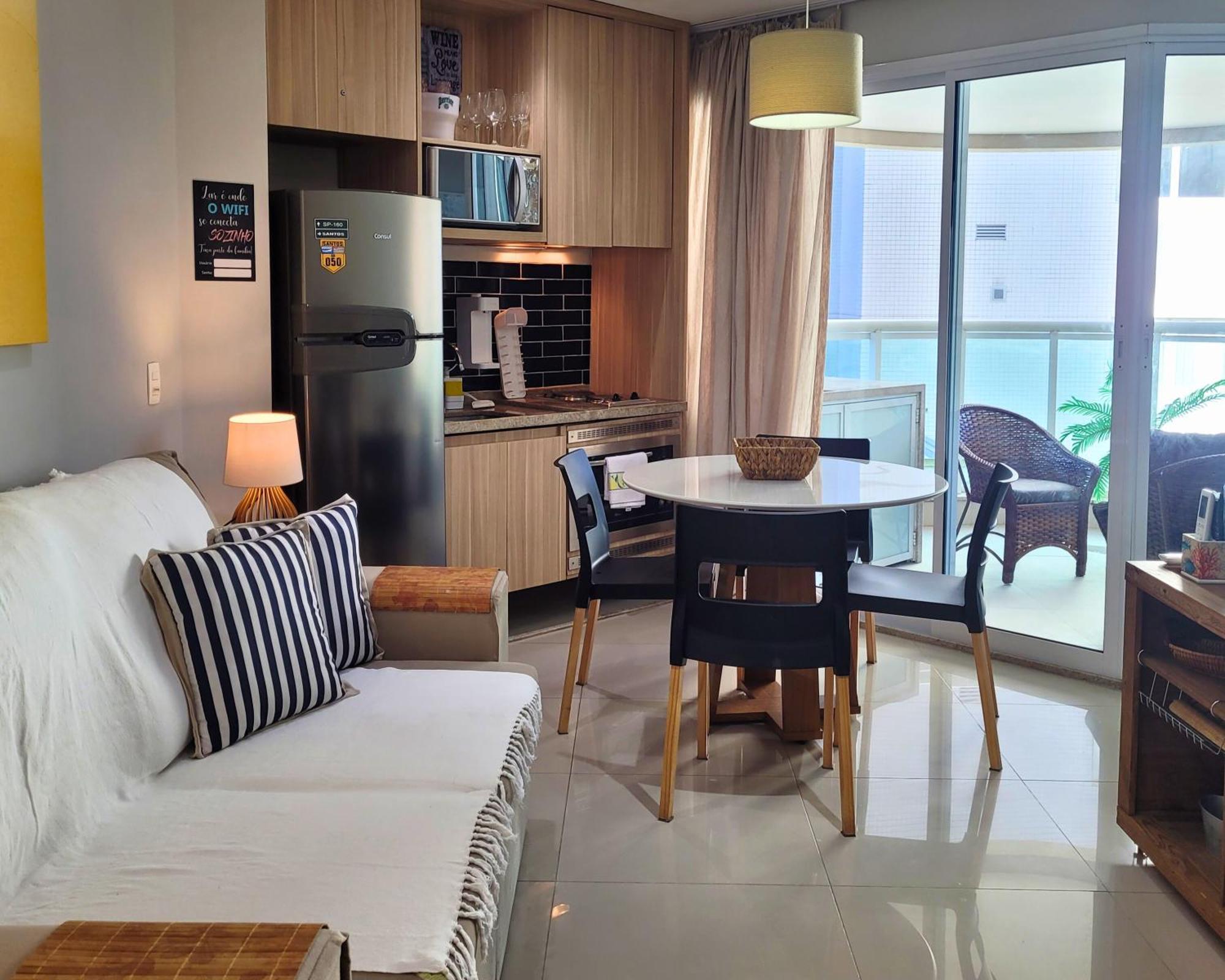 Apartment Book - Estanconfor 708 - 2 Quartos Santos (Sao Paulo)